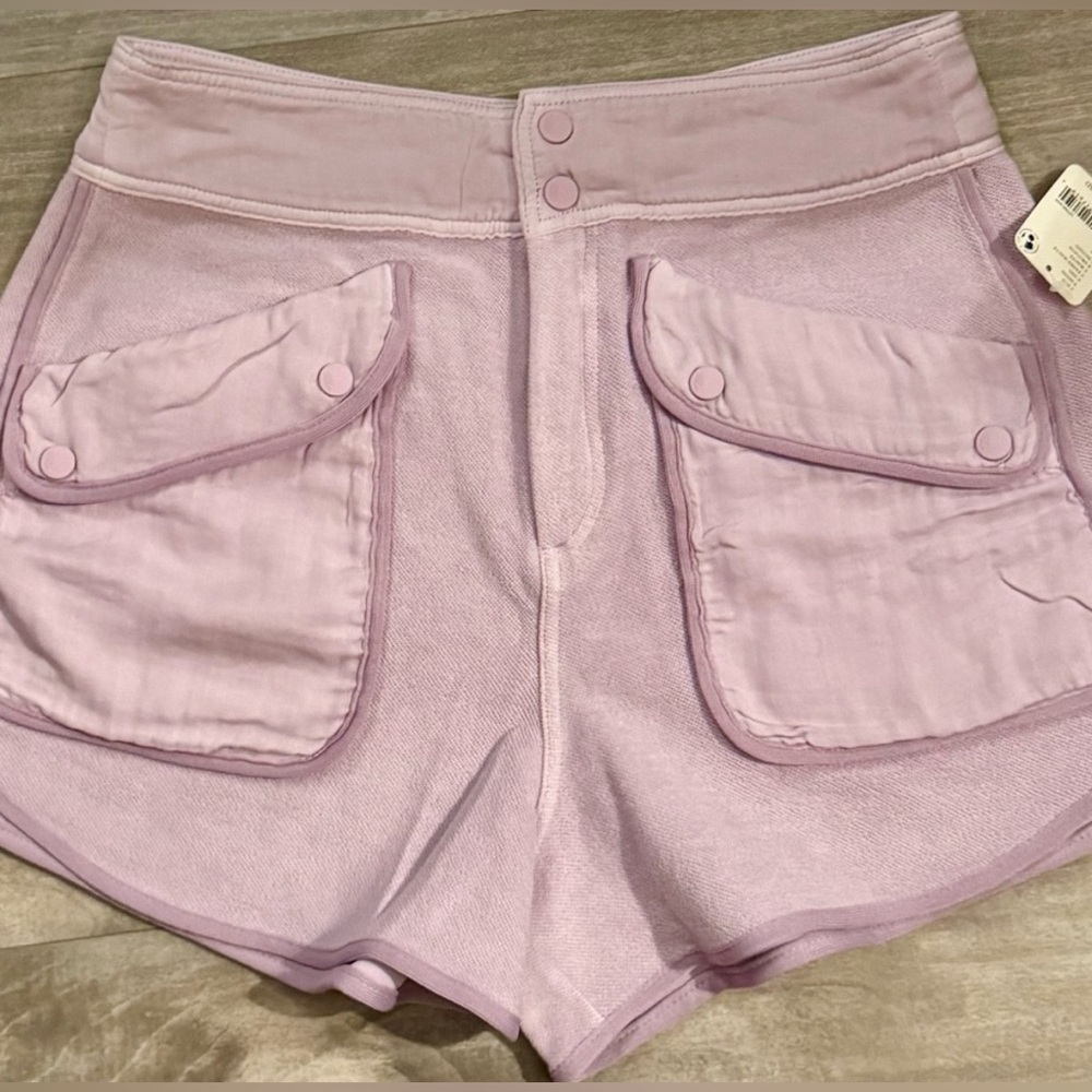 NWT Free People X FP Movement Timko Shorts in Faded Mauve M - Picture 5 of 10